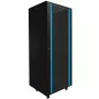 Samostatný rack Extralink racková skriňa 37U 600x600 čierna