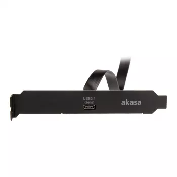 USB kábel Akasa AK-CBUB37-50BK 0,5 m USB 3.2 Gen 2 čierny