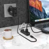 UNITEK uHUB Q4 USB 3.2 Gen 1 (3.1 Gen 1) Type-A 5000 Mbit/s čierny