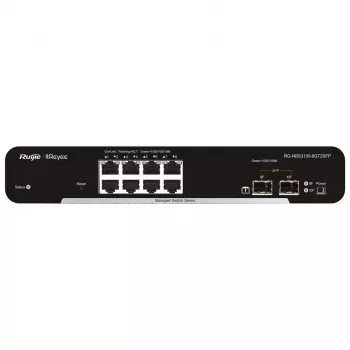 Ruijie Networks RG-NBS3100-8GT2SFP sieťový switch Managed L2 Gigabit Ethernet (10/100/1000) čierny