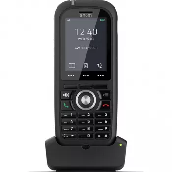 Snom M80 DECT telefónny handset s zobrazením čísla čierna