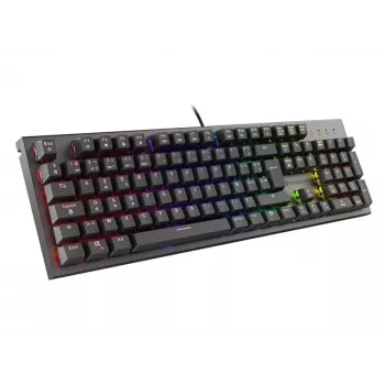 Mechanická herná klávesnica Genesis Thor 300 RGB — Red Switch, kompaktné rozloženie