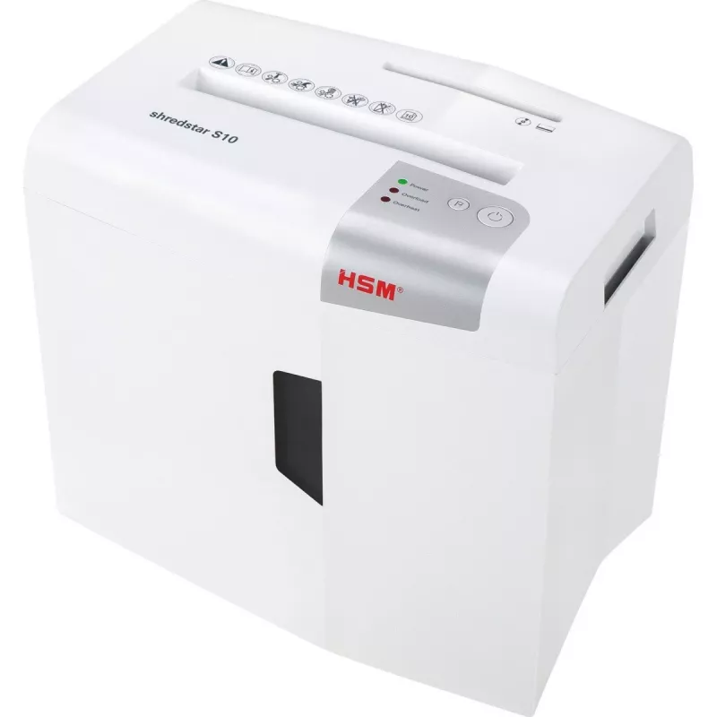 HSM shredstar S10 skartovačka, 6 mm + samostatný mechanizmus na rezanie CD