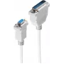 Sériový kábel ShiverPeaks BS78065-5 sivý 5m DB-9 DB-25