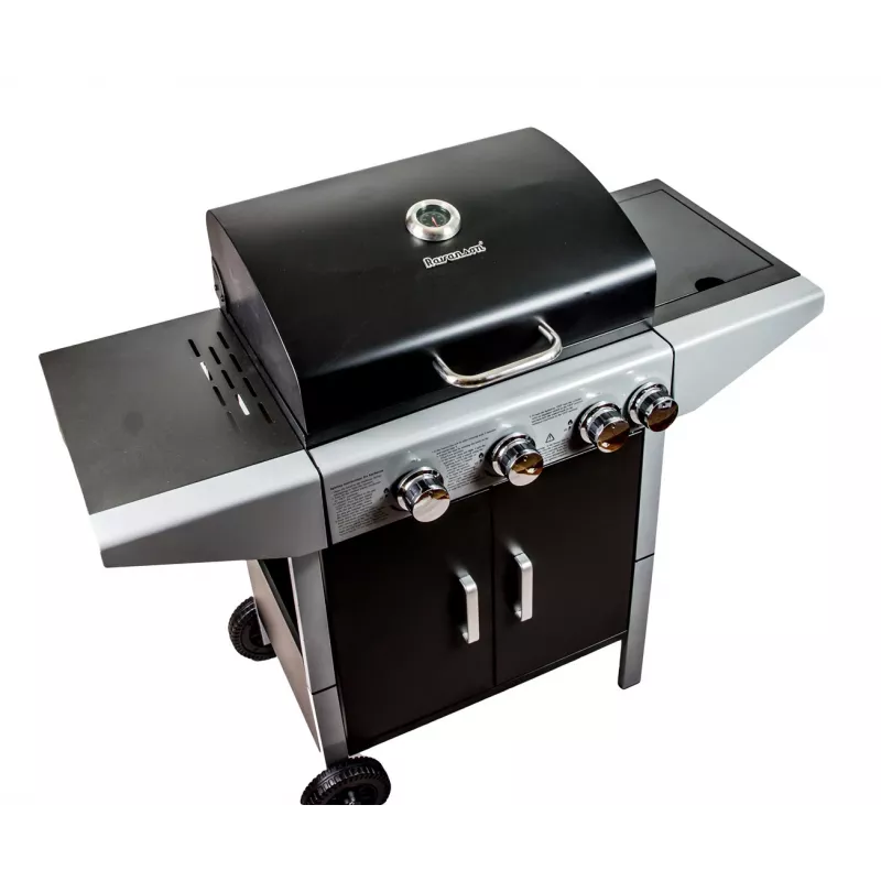 Plynový gril Ravanson GO-3 — kompaktný plynový gril, model GO-3
