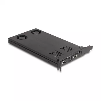 Delock PCI Express x16 držiak kariet pre 2 x M.2 NVMe SSD bifurkácia 47042