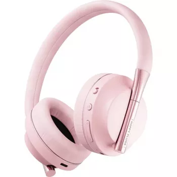 Happy Plugs PLAY headset káblový a bezdrôtový cez hlavu USB Type-C Bluetooth ružové zlato