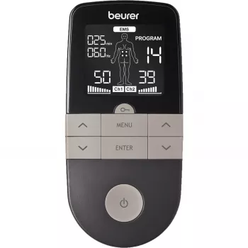 Elektrostimulačný TENS/EMS prístroj Beurer EM 1 RELIEF+ (model 60428) antracit