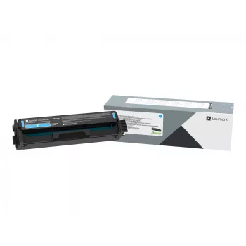 Tonerová kazeta Lexmark C320020 2500 strán azúrová