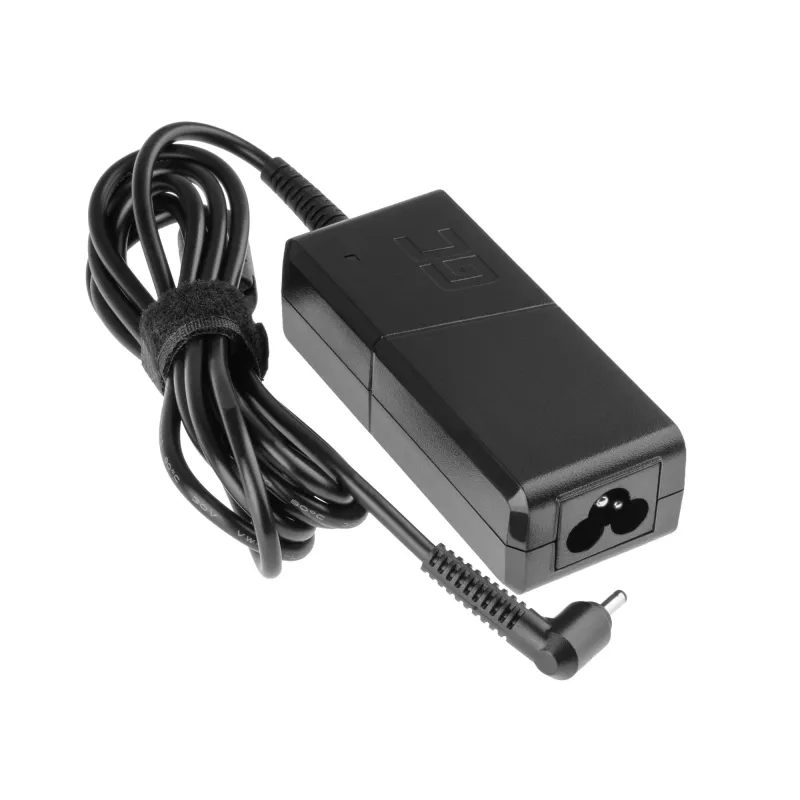 Green Cell PRO AD61P napájací adaptér pre notebook Asus ZenBook, do interiéru, 45 W, 19 V 2,37 A, konektor 3,0-1,1 mm, čierny