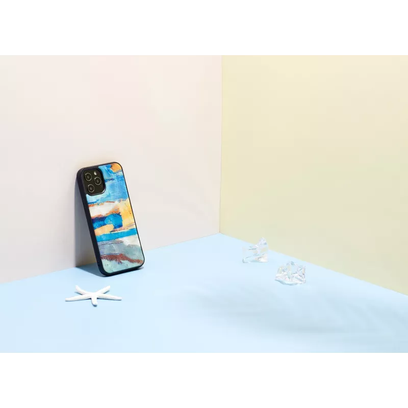 Ochranné puzdro iKins pre Apple iPhone 12 Pro Max — nebesky modrá