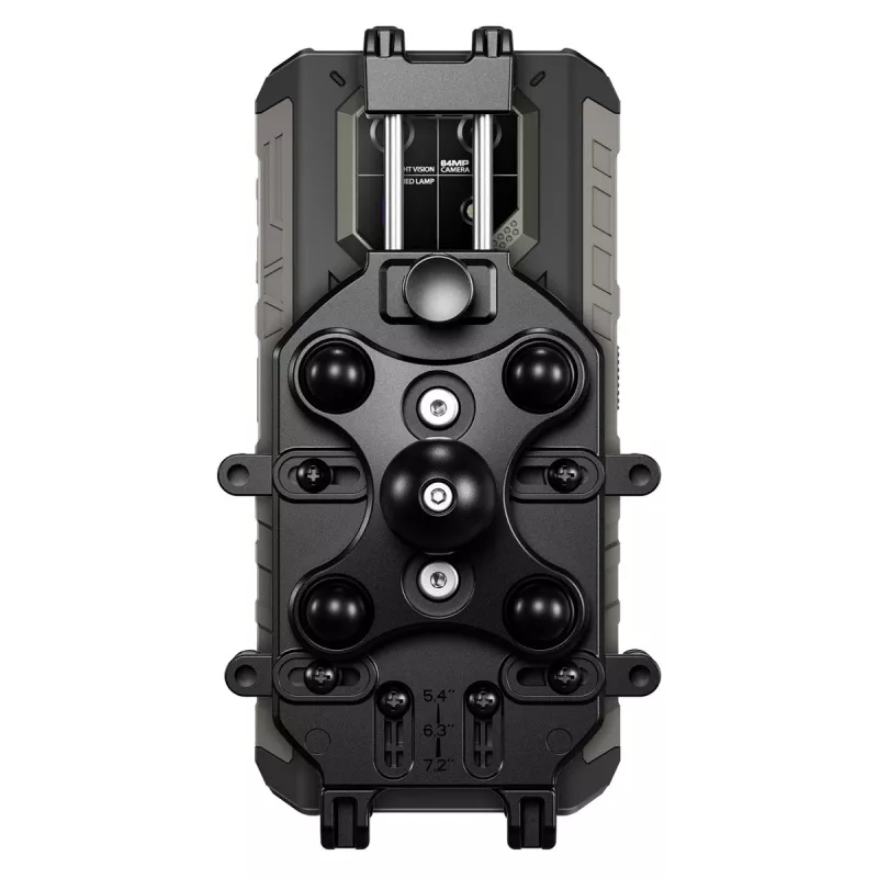 Pasívny držiak UleFone Armor Mount Pro pre mobilné telefóny — držiak, na bicykel a kolobežku, čierny