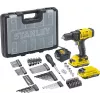 STANLEY SFMCD700D2A-QW 20V vŕtačka-skrutkovač