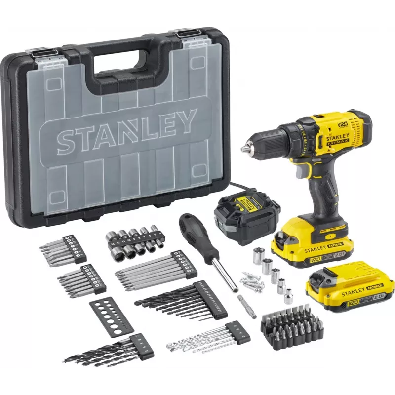 STANLEY SFMCD700D2A-QW 20V vŕtačka-skrutkovač