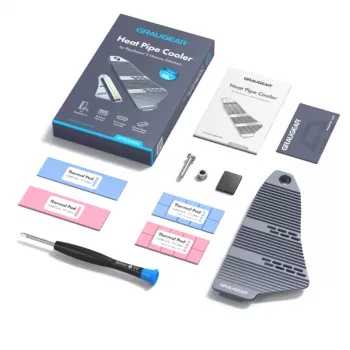 GRAUGEAR G-PS5HS04 heatpipe chladič pre PlayStation 5 M.2 SSD