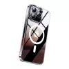 Ochranné puzdro magnetické Torras GUARDIAN pre iPhone 15 Pro Clear Diamond-Finish