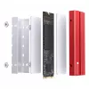 M.2 SSD chladič Jonsbo M.2-6 RED 2280 pasívny chladič pre 2280 NVMe/SATA disky
