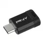 USB flash disk PNY Elite-X 128 GB USB Type-C 3.2 Gen 1 (3.1 Gen 1) čierny