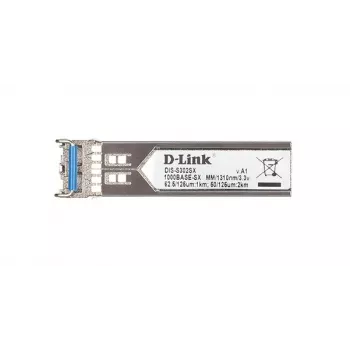 D-Link 1-port Mini-GBIC SFP na 1000BaseSX priemyselný transceiver