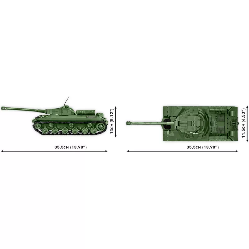 COBI Historical Collection WWII Is-3 sovietsky ťažký tank