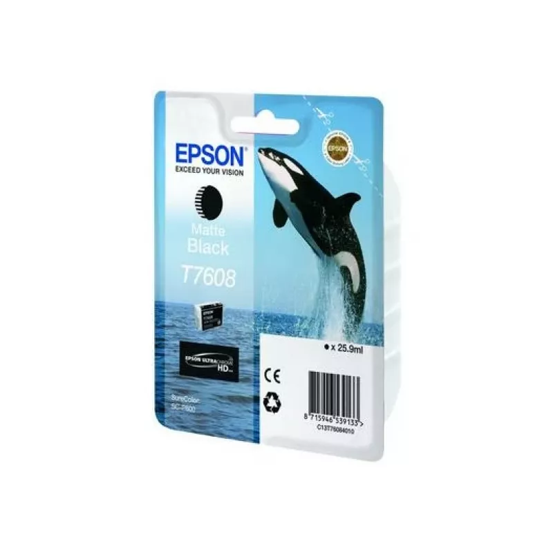 Epson C13T76084N10 tintová kazeta 1 ks originál matná čierna
