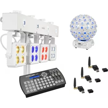 LED svetelný set EUROLITE KLS-180 ws B-40 ws QuickDMX Easy Show