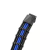 Sada káblov napájacieho zdroja CableMod C-Series PRO ModMesh 12VHPWR StealthSense čierna/modrá opletená