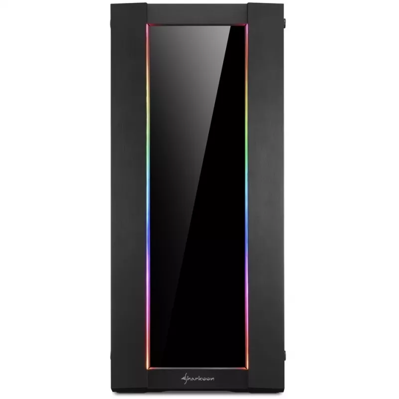 PC skriňa Sharkoon ELITE SHARK CA200G Midi Tower čierna