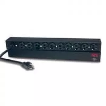 APC Rack PDU, Basic, 1U, 20A, 120V jednotka rozvodu napájania (PDU) čierna