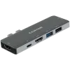 Canyon DS-5 USB 2.0 Type-C sivý SD čítačka kariet 60 Hz