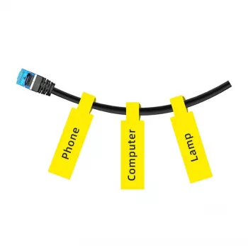 Termoetikety NIIMBOT 12,5×74+35 mm, rolka s 65 etiketami, žltá
