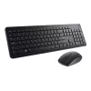 DELL klávesnica a myš - KM3322W - ukrajinská (QWERTY), plná veľkosť (100 %), bezdrôtová, RF Wireless, QWERTY, čierna, myš súčasťou