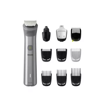 Philips All-in-One zastrihávač MG5920/15 Series 5000, Stainless steel, 0.5 mm, 1.6 cm, 1 mm, Beard, Ear, Nose, batéria