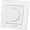 Vypínač svetla Homematic IP HMIP-WRCR otočný biely 55x55x27 mm