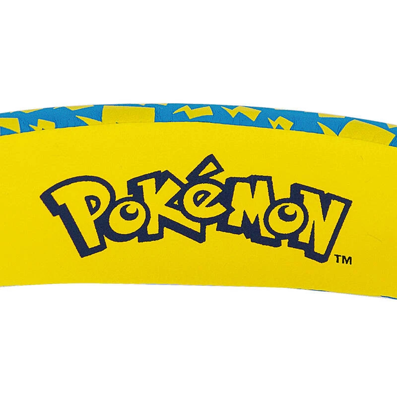 Káblové slúchadlá pre deti OTL Pokémon Pikachu (modro-žltá)