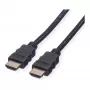 ROLINE HDMI kábel z recyklovaného materiálu 2 m 3 x HDMI Type-A čierny