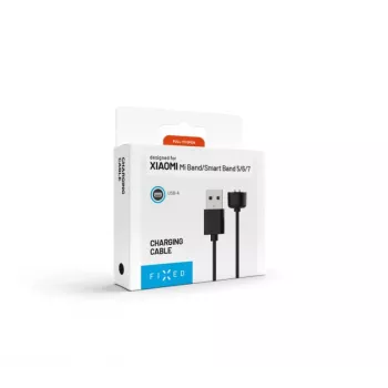 Nabíjací kábel FIXED pre Xiaomi Mi Band 5/6/7 — USB-A na proprietárny konektor, 1 m