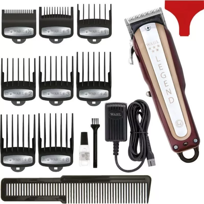 WAHL Cordless Legend Burgundy, Silver lítiovo-iónová (Li-Ion)