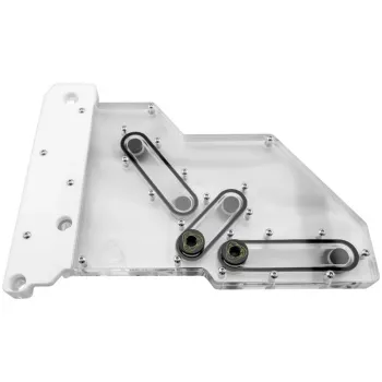 Singularity Computers Spectre 2.0 Elite Kit Side Distro Plate - biela