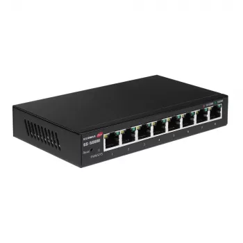 Edimax GS-5008E sieťový switch Managed Gigabit Ethernet (10/100/1000) čierny