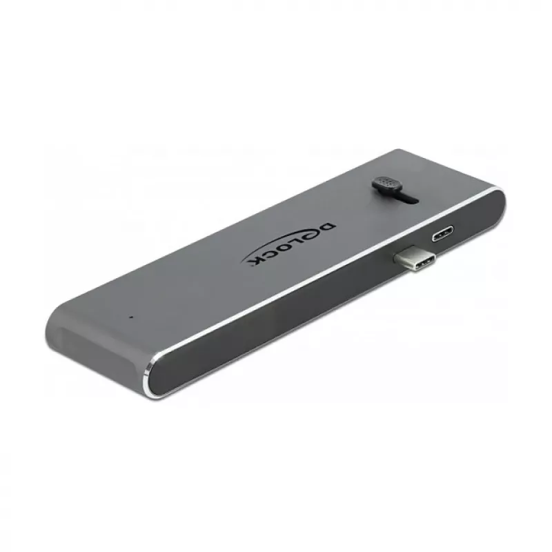 Dokovacia stanica DeLOCK Dual USB Type-C s HDMI USB 3.2 SD PD 3.0