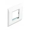 Držiak modulu DeLOCK Easy 45 80x80 mm biela