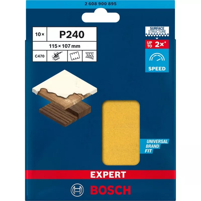Bosch 2 608 900 895 rotačný nástroj brúsne/brúsne príslušenstvo drevo brúsny list