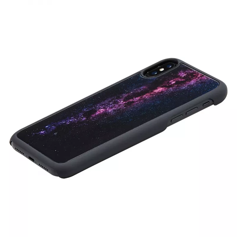 iKins Milky Way puzdro pre iPhone XS/X, čierne, K1696J