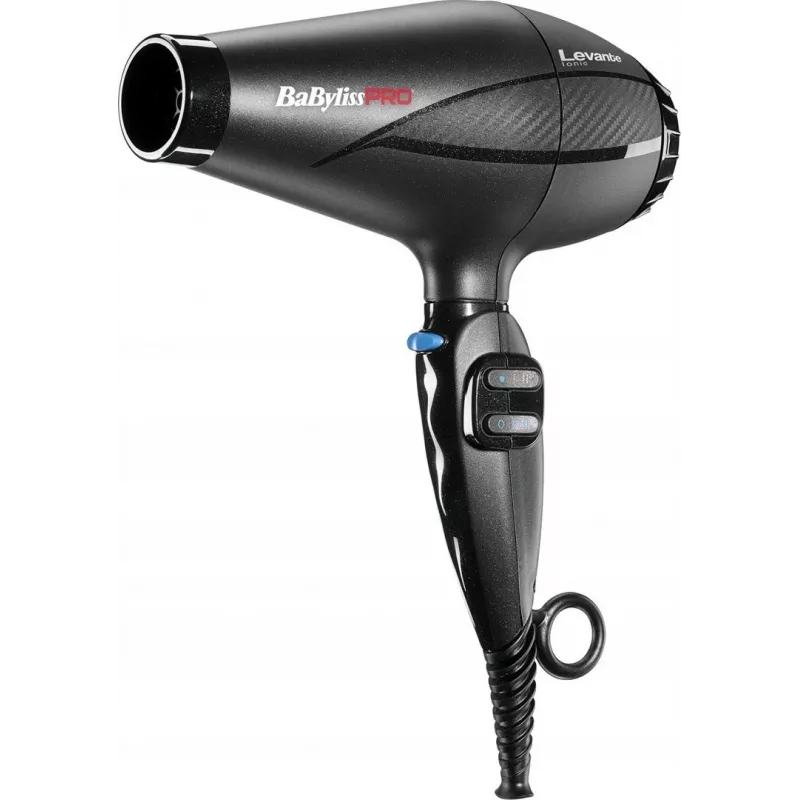 Sušič vlasov BaByliss PRO Levante 2100 W, AC motor, iontový, 2 teploty/2 stupne, čierna
