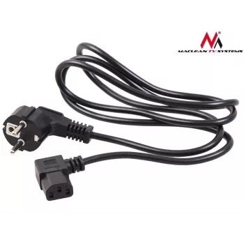 Napájací kábel zahnutý 3-kolíkový konektor 3M MCTV EU-803