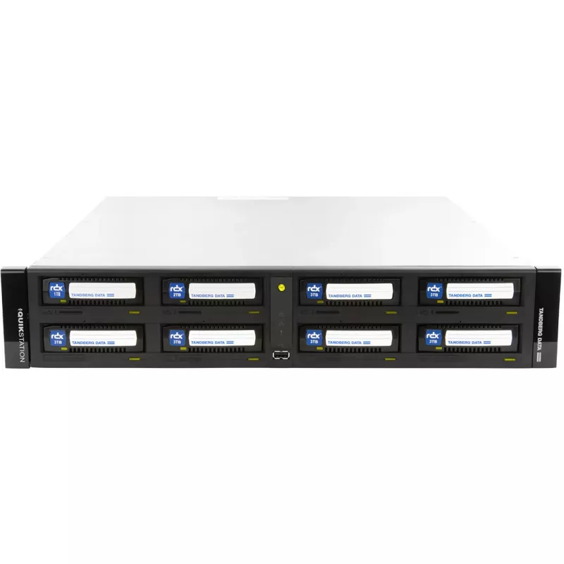 Tandberg RDX QuikStation 8 RM 8-bay 2x 10Gb Ethernet 2U NOVÝ