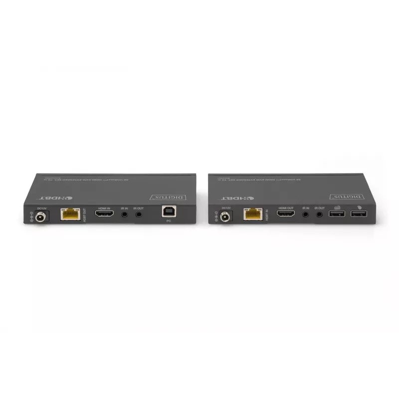 KVM predlžovač set Digitus 4K HDBaseT HDMI 70 m káblový