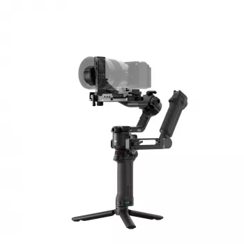 Ručný stabilizátor kamery DJI RS 5 Combo — hliník, 30 h batéria, 1,46 kg, čierny