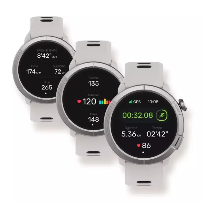 Stelio Smartwatch Activ Pro GPS model STSWA102TN, 46 mm titánové puzdro